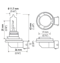 Hella Bulb H9 12V 65W PGJ19 - 5 T4 - My Store