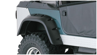 compare product Bushwacker 59-83 Jeep CJ5 Cutout Style Flares 2pc - Black