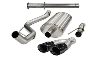 compare product Corsa 2011-2014 Ford F-150 Raptor 6.2L V8 145in Wheelbase Black Xtreme Cat-Back Exhaust