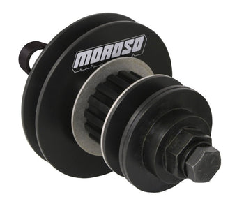 compare product Moroso Chevrolet Small Block Dry Sump & Vacuum Pump Drive Kit - Flange Style w/Pulleys