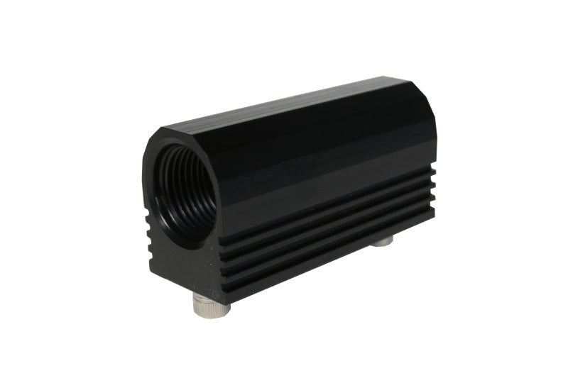 Aeromotive 96 - 04 Ford 4.6 L Fuel Rail Pressure Sensor Adapter Log ( - 08 AN inlet / outlet) - My Store