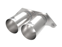 aFe Power Mach Force Xp 4in 304 SS Bolt - On Exhaust Tips Brushed 14 - 19 Porsche 911 GT3 3.8L/4.0L - My Store