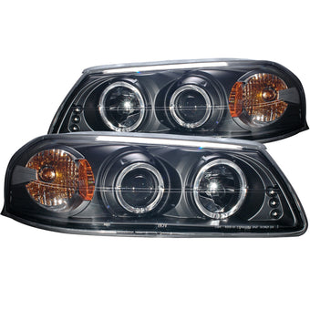 compare product ANZO 2000-2005 Chevrolet Impala Projector Headlights w/ Halo Black