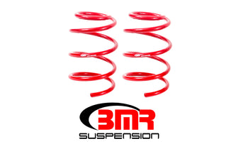 compare product BMR 07-14 Shelby GT500 Front Handling Version Lowering Springs - Red