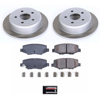 compare product Power Stop 2018 Jeep Wrangler JK Rear Semi-Coated Rotor Kit