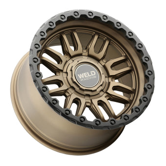 compare product Weld Off-Road Swift 17x9in - 8x170 BP - ET-12 - 125.1mm CB - Satin Bronze Wheel & Black Ring