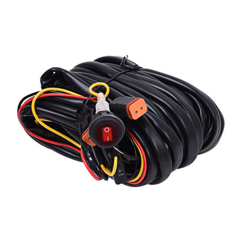compare product KC HiLiTES Wiring Harness for (2) Lights w/2-Pin Deutsch Connectors (110w Max Total)