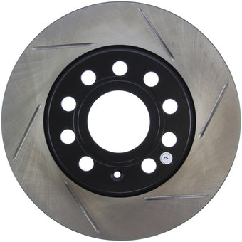 compare product StopTech Power Slot Volkswagen GTI Rear Left Slotted Rotor