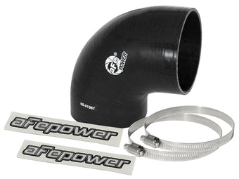 compare product aFe Magnum FORCE Intake Coupling Kit (4 IN ID to 3-4/5 IN ID x 90 Deg.) Elbow Coupler - Black