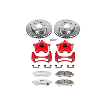 compare product Power Stop 97-05 Buick Century Front Z26 Street Warrior Brake Kit w/Calipers