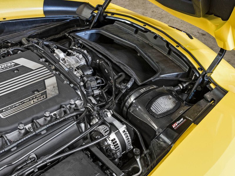 aFe Momentum Carbon Fiber Cold Air Intake System PDS/P5R 15 - 16 Chevrolet Corvette Z06 V8 - 6.2L - My Store