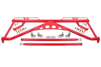 compare product BMR 15-20 Ford Mustang Harness Bar - Red