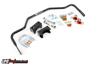 compare product UMI Performance 78-88 GM G-Body 1in Tubular Rear Sway Bar Chassis Mounted Pro-Tour