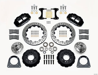 compare product Wilwood Narrow Superlite 6R Front Hub Kit 12.88in Drilled TCI-IFS 71-78 (Pinto Based)