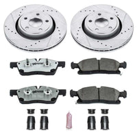 Power Stop 11 - 19 Dodge Durango Front Z26 Street Warrior Brake Kit - My Store
