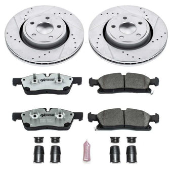 compare product Power Stop 11-19 Dodge Durango Front Z26 Street Warrior Brake Kit