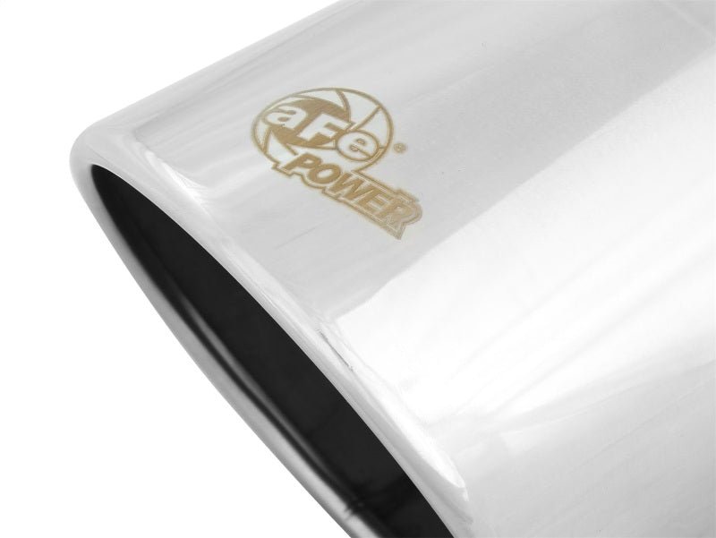 aFe Diesel Exhaust Tip Bolt On Polished 4in Inlet x 6in Outlet x 12in Length - My Store