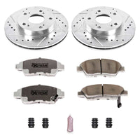 Power Stop 06 - 11 Honda Civic Front Z26 Street Warrior Brake Kit - My Store