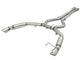 aFe MACHForce XP 3in Aggressive Toned Cat - Back Exhausts w/ Polished Tips 15 - 17 Ford Mustang V6/V8 - My Store