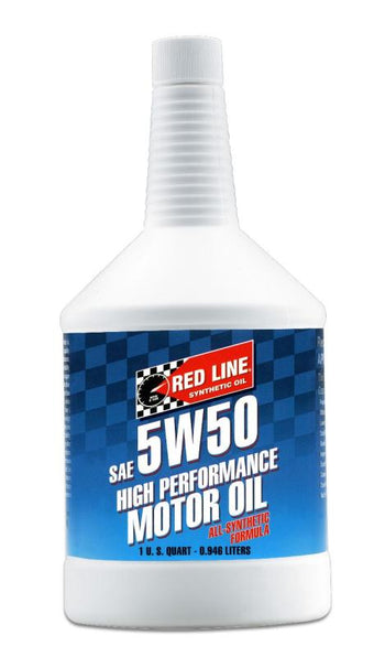 compare product Red Line 5W50 Motor Oil - Quart