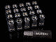 Wheel Mate Muteki HR38 Open End Lug Nuts 12x1.50 Black / Black Ring - My Store