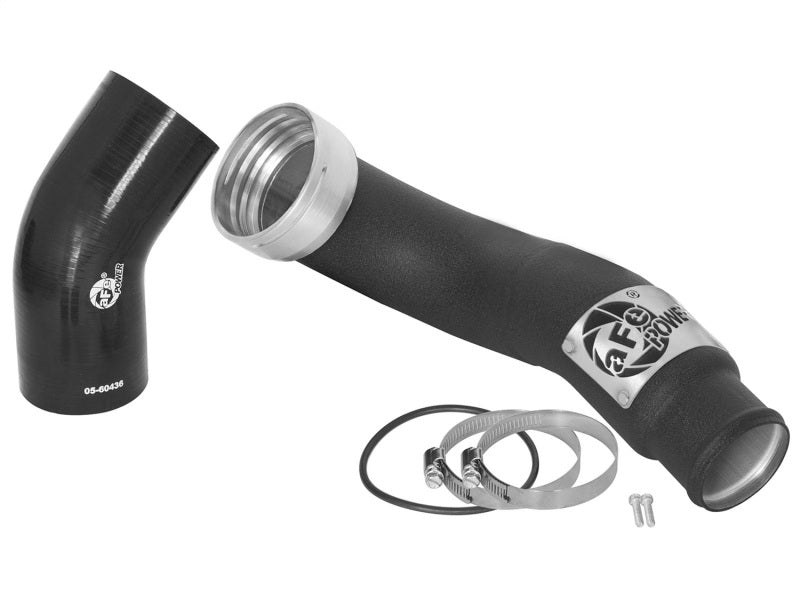 aFe BladeRunner 3in Black Intercooler Tube Cold Side w/ Couplings & Clamps 11 - 13 BMW 335i 3.0L (t) - My Store