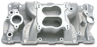 compare product Edelbrock SBC Perf Air Gap Manifold