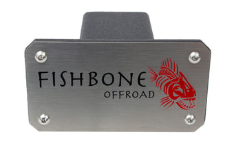compare product Fishbone Offroad Hitch Cover - 2In Hitch - Black Powdercoated Steel