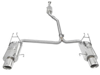 aFe Takeda Exhaust 2.25in to 2in Dia 304SS Cat - Back w/Polished Tips 08 - 12 Honda Accord Coupe V6 3.5L - My Store