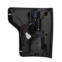 AlphaRex 15 - 20 Ford F - 150 Luxx LED Tail Lights (Pair) Black/Red (Not For Blind Spot Sensor Models) - My Store