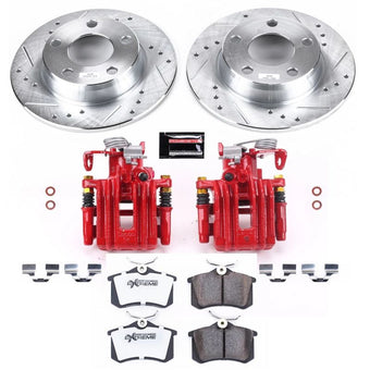 compare product Power Stop 98-04 Audi A6 Quattro Rear Z26 Street Warrior Brake Kit w/Calipers