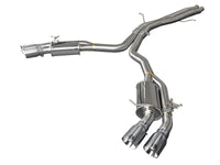 aFe 18 - 20 Audi RS5 Coupe MACH Force - Xp 3in to 2.5in 304 SS Axle - Back Exhaust System - Quad Polish Tips - My Store