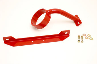 compare product BMR 05-10 S197 Mustang Front Driveshaft Safety Loop - Red