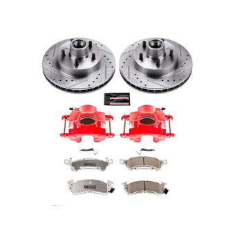compare product Power Stop 93-96 Cadillac Fleetwood Front Z26 Street Kit w/Cals