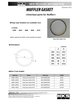 HKS Muffler Gasket 75mm ID 83.8mm OD - My Store