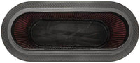 K&N Custom Racing Unique Oval Tapered Filter 17.313in OL B/7.75in OW B/14.625inOL T/6.125inOW T/9in - My Store