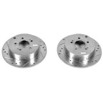 compare product Power Stop 04-08 Mitsubishi Endeavor Rear Evolution Drilled & Slotted Rotors - Pair