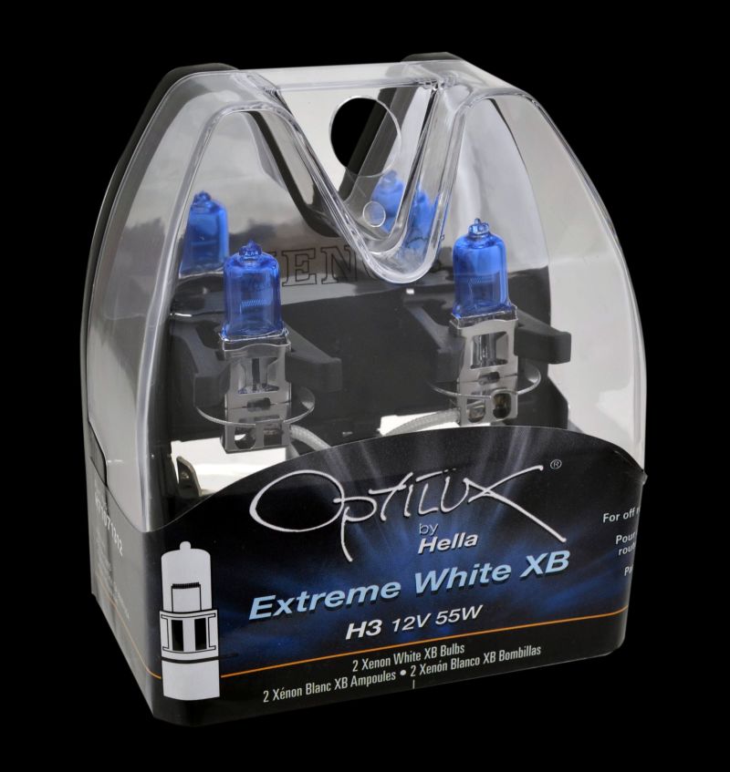 Hella H3 12V 55W Xen White XB Bulb (Pair) - My Store