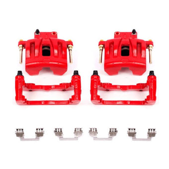 compare product Power Stop 05-11 Chrysler 300 Front Red Calipers w/Brackets - Pair