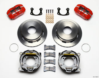 compare product Wilwood Dynapro Low-Profile 11.00in P-Brake Kit - Red New Big Ford 2.50in Offset
