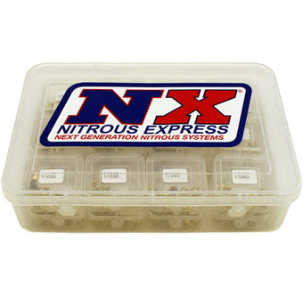 compare product Nitrous Express Master Jet Pack (25 Different Jets 10 Per Size)