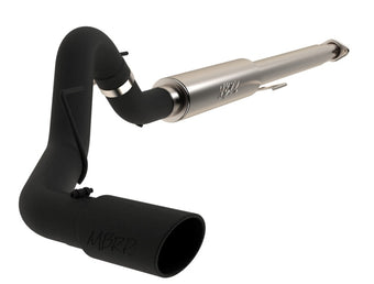 compare product MBRP 2015 Ford F-150 2.7L / 3.5L EcoBoost 4in Cat Back Single Side Black Exhaust System
