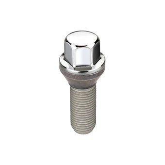 compare product McGard Hex Lug Bolt (Cone Seat) M14X1.5 / 17mm Hex / 30.5mm Shank Length (Box of 50) - Chrome