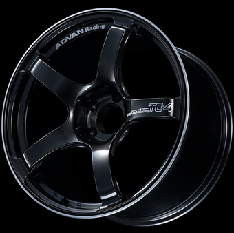 compare product Advan TC4 18x9.5 +35 5x114.3 Racing Black Gunmetallic and Ring Wheel