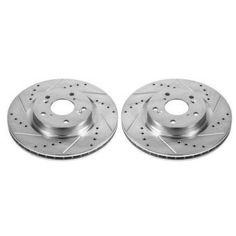 compare product Power Stop 12-16 Honda CR-V Front Evolution Drilled & Slotted Rotors - Pair