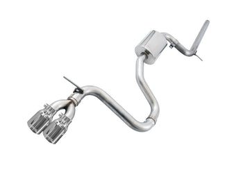 compare product AWE Tuning VW MK7 Golf 1.8T Track Edition Exhaust w/Chrome Silver Tips (90mm)
