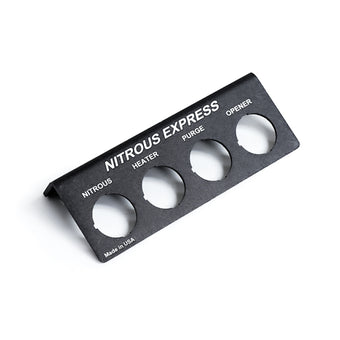 compare product Nitrous Express Switch Panel Universal - Horizontal