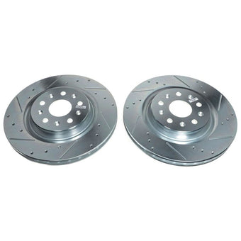 compare product Power Stop 20-21 Chevrolet Corvette Rear Evolution Drilled & Slotted Rotor - Pair