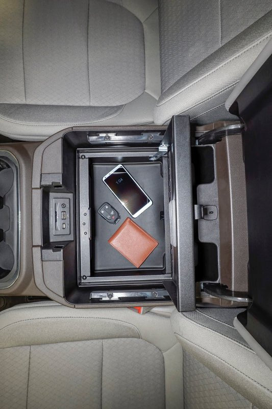 Tuffy Console Safe W/ Combo Lock For Chevrolet Silverado And Gmc Sierra W/ Flow Thru Console - My Store