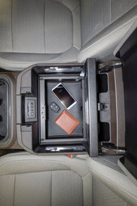 Tuffy Console Safe W/ Combo Lock For Chevrolet Silverado And Gmc Sierra W/ Flow Thru Console - My Store